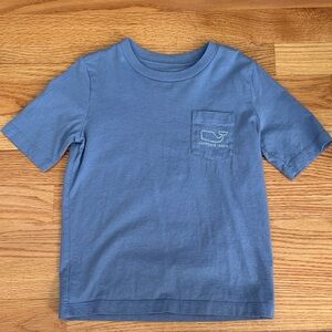 Vineyard Vines Kids Short Sleeve Blue Tee
